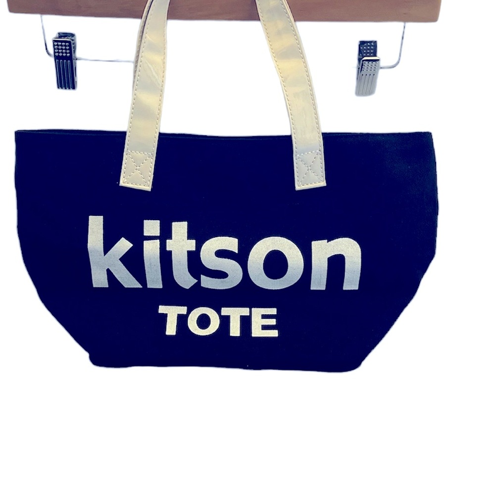 NWT Kitson LA cotton canvas tote bag